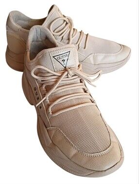 GUESS Women's Sneakers Beige Sz 9.5M